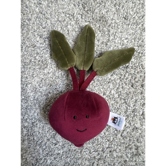 Jellycat Other - Jellycat Vivacious Vegetables Beetroot Beet Vegetable Veggie RARE RETIRED